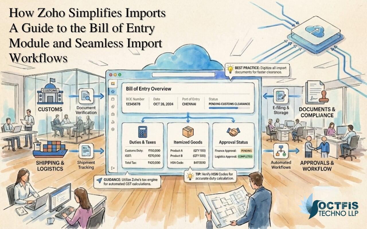 How Zoho Simplifies Imports: A Complete Guide to the Bill of Entry Module and Seamless Import Workflows